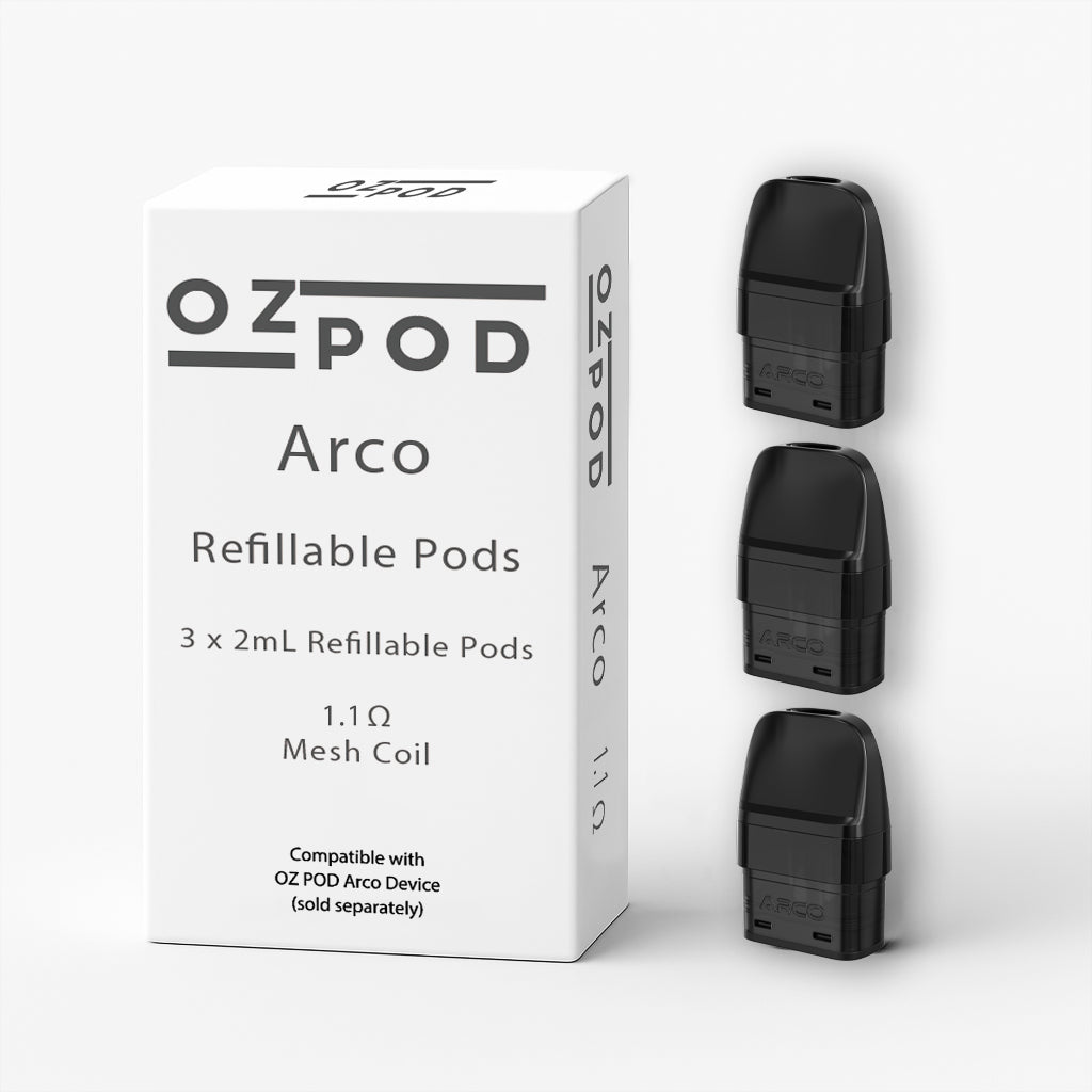 OZ POD Arco Refillable Pods (3-Pack) – Quit Chemist